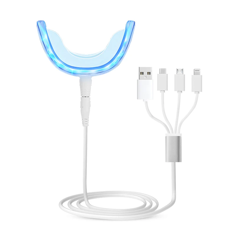 Smart led teeth whitening portable kit teeth whitening blue mouth guard private conpany teeth whitening kit, White or customized
Smart led teeth whitening portable kit teeth whitening blue mouth guard private conpany teeth whitening kit, White or customized