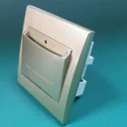 Golden Energy Saving Power Switch 40 A Hotel Wall Switch High Frequency,Champagne gold hotel power switch