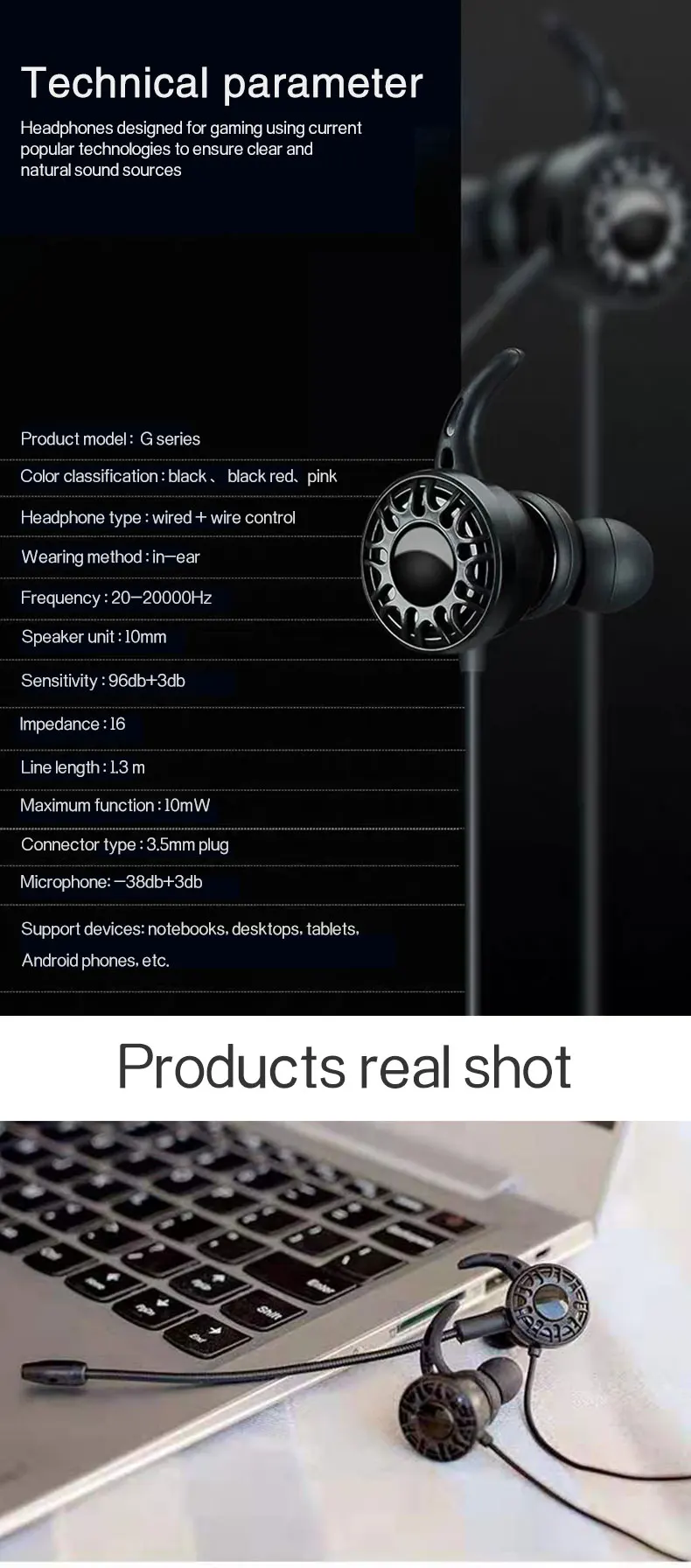 Golden Sky Mic 3.5Mm Jack Earpod Hand Free Earbuds For Iphone Earphone For Apple Headset Earpiece Wired And Wireless Earphone - ANKUX.COM