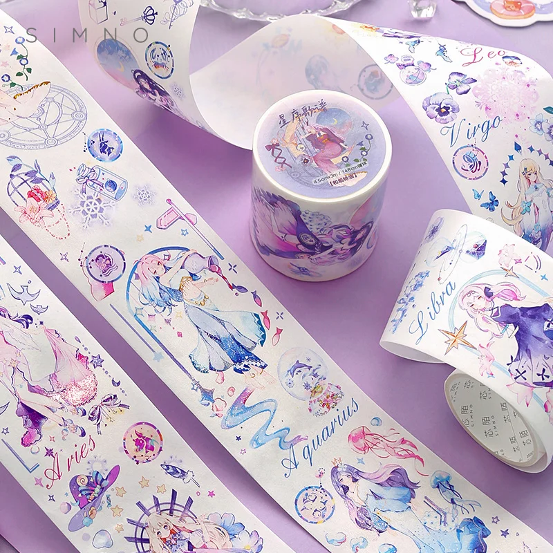 SIMNO girl three-dimensional washi material comes with release paper learning student supplies
SIMNO girl three-dimensional washi material comes with release paper learning student supplies