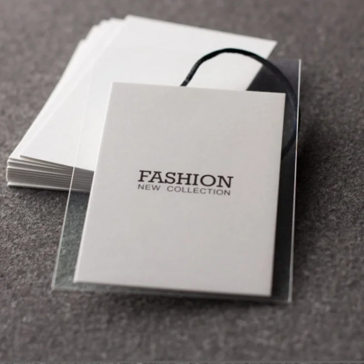 Fashion Design logo embossed garment hang tag with customized Plastic bag and string
Fashion Design logo embossed garment hang tag with customized Plastic bag and string