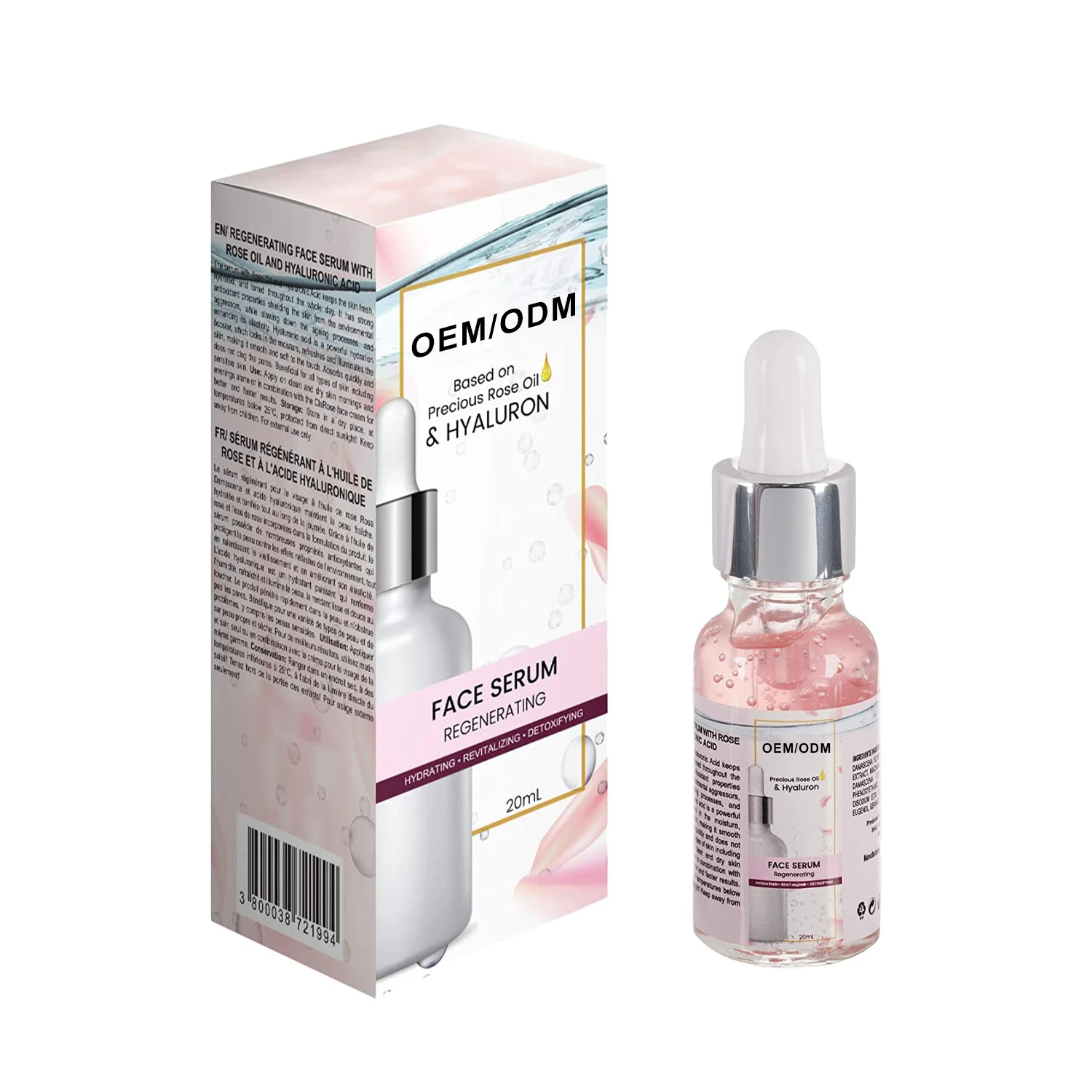 QQLR Wholesale Skin Carer 100% Organic Natural Rose Oil Rose Hyaluronic Acid Anti-ageing Face Serum, Pink
QQLR Wholesale Skin Carer 100% Organic Natural Rose Oil Rose Hyaluronic Acid Anti-ageing Face Serum, Pink