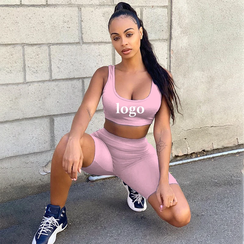 2021 hot style Logo solid color suit sexy vest multi-color trend sports two-piece suit
2021 hot style Logo solid color suit sexy vest multi-color trend sports two-piece suit