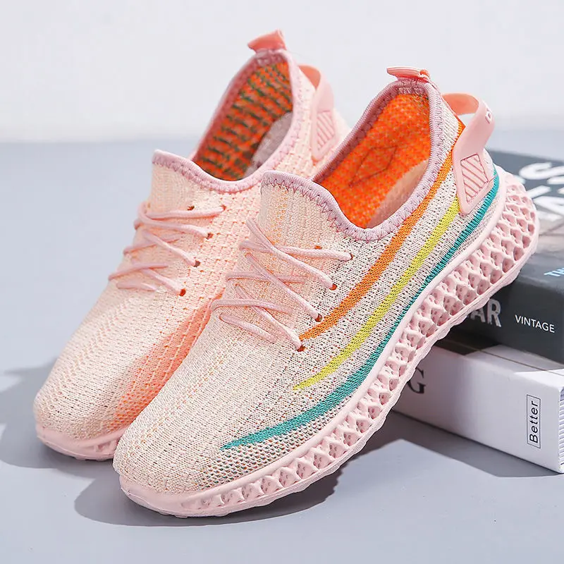 2021 Fashion Brand Designer Women Yeezy Walking Shoes Sneakers for Ladies Breathable Mesh Female Sport Running Shoes for Women, 3 colors
2021 Fashion Brand Designer Women Yeezy Walking Shoes Sneakers for Ladies Breathable Mesh Female Sport Running Shoes for Women, 3 colors