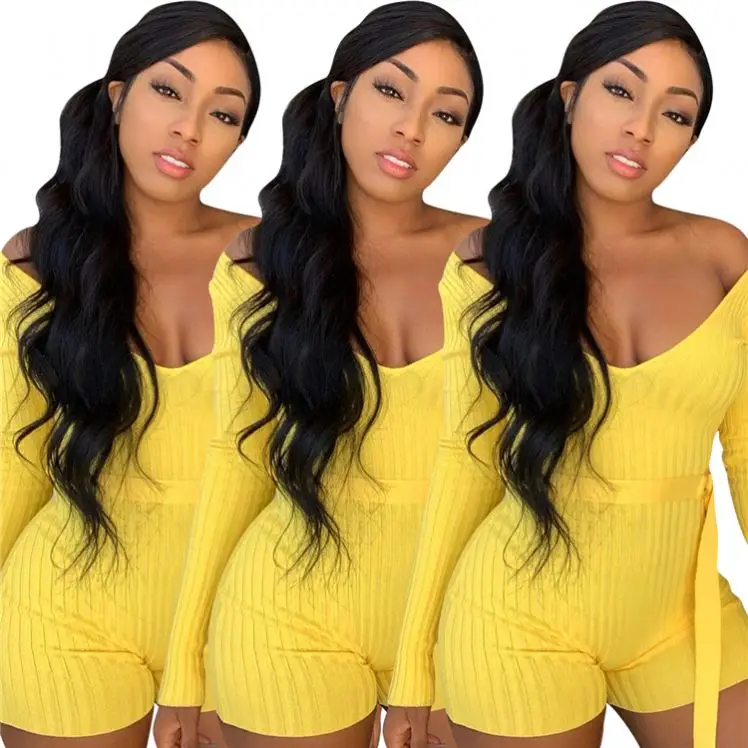 D96801 Good Quality Off Shoulder Slim Waist Solid Color 2021 Women Clothes Womens Jumpsuit Women One Piece Jumpsuits And Rompers
D96801 Good Quality Off Shoulder Slim Waist Solid Color 2021 Women Clothes Womens Jumpsuit Women One Piece Jumpsuits And Rompers