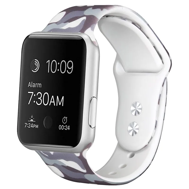 Coolyep New Arrival Printed Patterns Silicone Watch Band for Apple Watch Strap Wristband
Coolyep New Arrival Printed Patterns Silicone Watch Band for Apple Watch Strap Wristband