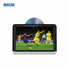 2019 new android headrest DVD player android tablet with dvd driver for car headrest and portable freely built-in battery