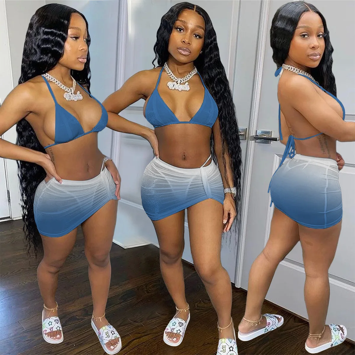 2021 Designers Plus Size Swimwear & Beachwear Womens Two Piece Set Swimsuits Bikini Tie Dye Swimwear Luxury Sexy Swimsuits
2021 Designers Plus Size Swimwear & Beachwear Womens Two Piece Set Swimsuits Bikini Tie Dye Swimwear Luxury Sexy Swimsuits