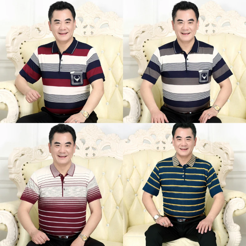 2021 spring and summer new middle-aged and elderly lapel t-shirt men's dad polo shirt clearance wholesale
2021 spring and summer new middle-aged and elderly lapel t-shirt men's dad polo shirt clearance wholesale