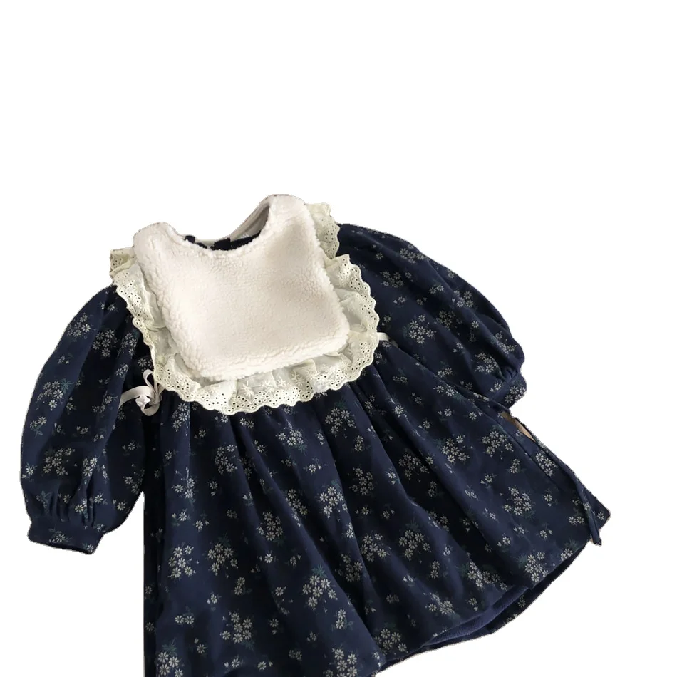 Korean autumn winter dress baby flower velvet long sleeve Korean children wear with lamb little vest girl skirt for wholesale, As pic shows, we can according to your request also
Korean autumn winter dress baby flower velvet long sleeve Korean children wear with lamb little vest girl skirt for wholesale, As pic shows, we can according to your request also