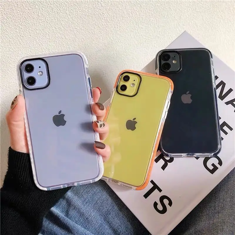 Eco friendly customized phone case for iphone 11 12 clear blank shockproof luxury case for iphone 13 13 pro, 6 colors 
Eco friendly customized phone case for iphone 11 12 clear blank shockproof luxury case for iphone 13 13 pro, 6 colors