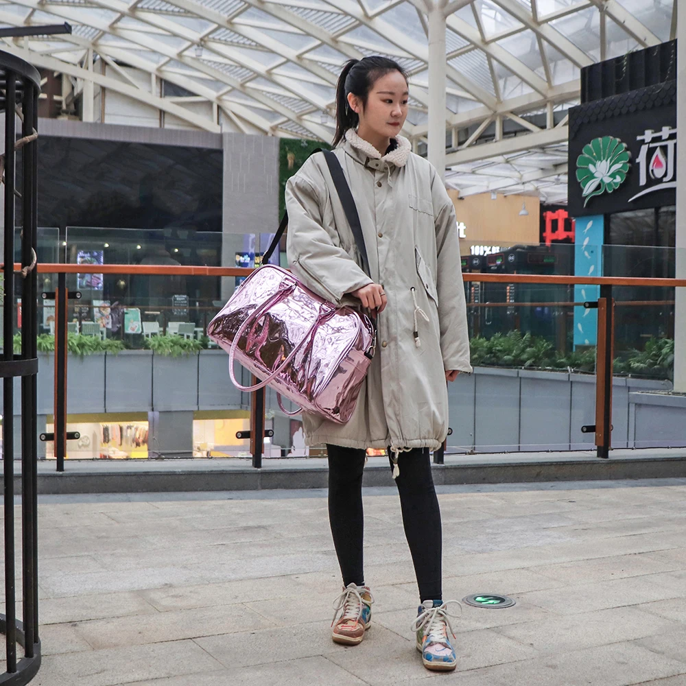custom logo Latest luxury metal glossy bling bling overnight bag travel lady stylish leather hand bags LADIES HANDBAGS WOMEN BAG
custom logo Latest luxury metal glossy bling bling overnight bag travel lady stylish leather hand bags LADIES HANDBAGS WOMEN BAG