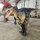 Adult Realistic Hand Operated walking dinosaur costume for jurassic park