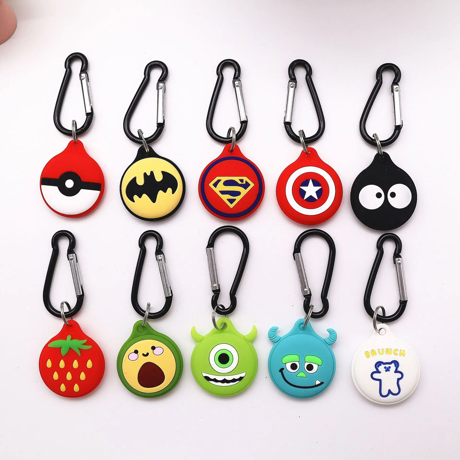 Gemfits 3D Cute Cartoon Silicone Case For Airtag Fun Cool Keychain Design Silicone Fashion Case For Apple AirTag, 12colors
Gemfits 3D Cute Cartoon Silicone Case For Airtag Fun Cool Keychain Design Silicone Fashion Case For Apple AirTag, 12colors