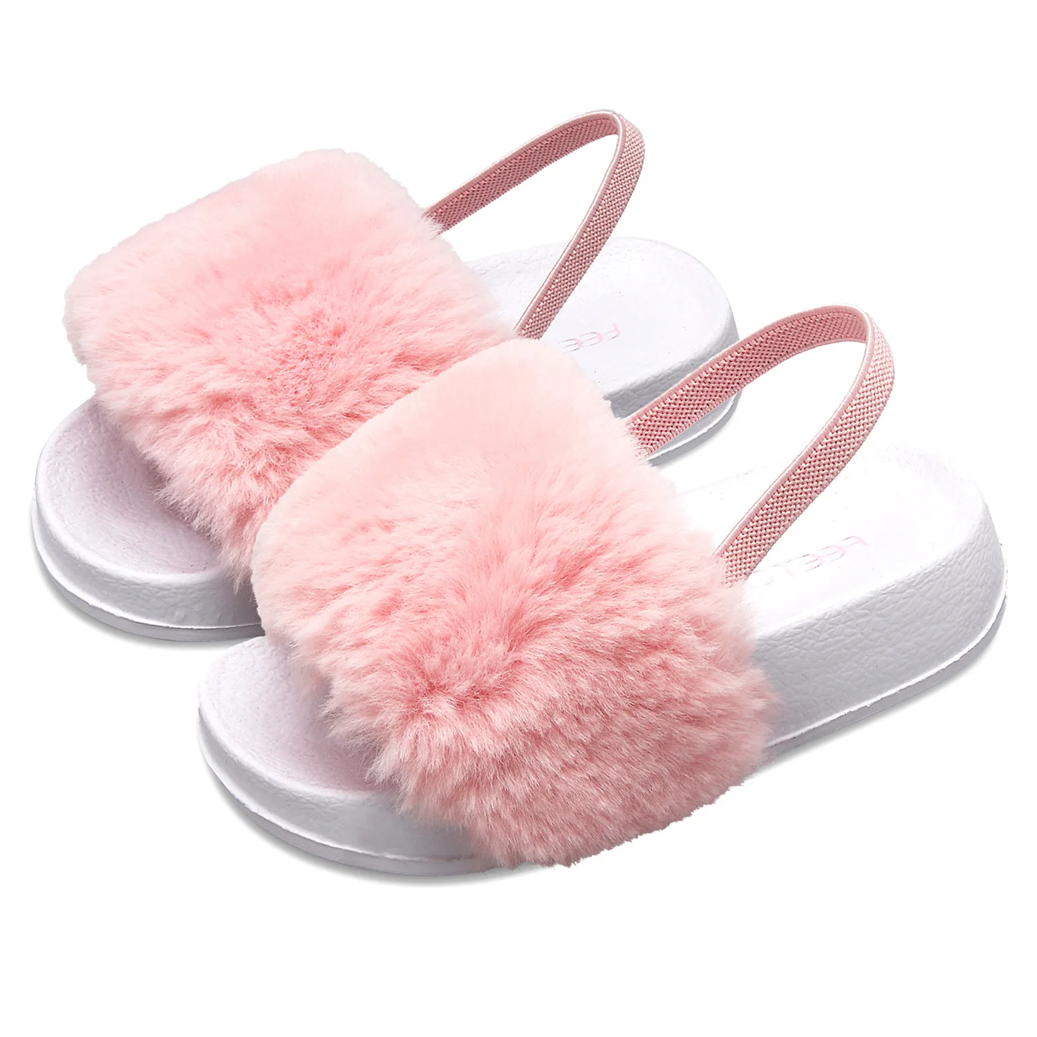 2021 New Arrival Kids Plush Furry Slide Multi Color Drop Shipping Children's Fur Slippers Shoes With Strap, As picture
2021 New Arrival Kids Plush Furry Slide Multi Color Drop Shipping Children's Fur Slippers Shoes With Strap, As picture