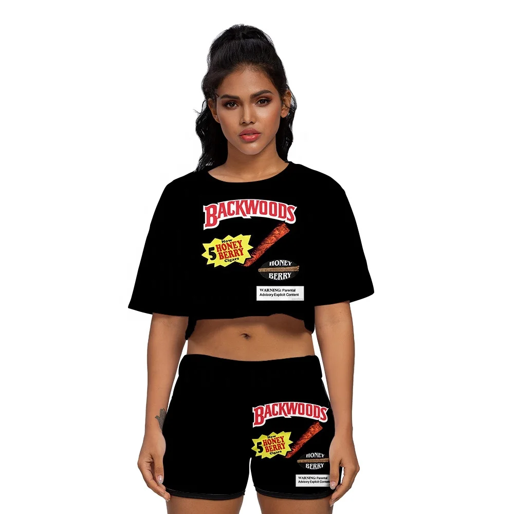 backwoods Women bike Tracksuits Short t-shirt and Pants 2 Pieces Set Ladies plus size beach Two Piece set women jogger outfits
backwoods Women bike Tracksuits Short t-shirt and Pants 2 Pieces Set Ladies plus size beach Two Piece set women jogger outfits