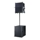 Factory single 10 inch waterproof audio center vertical line array speakers