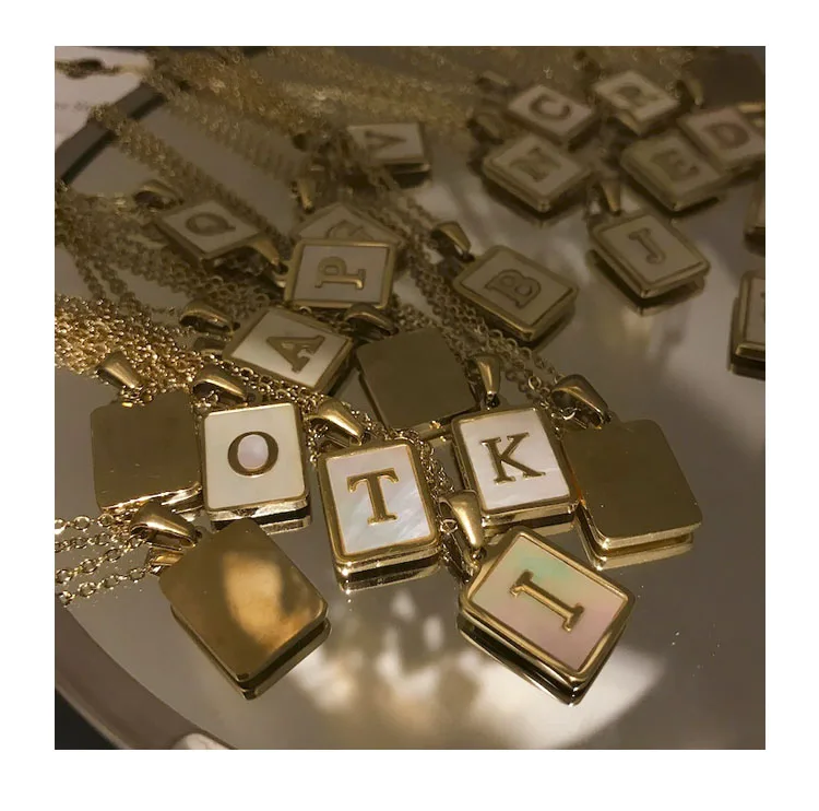 Eico 2020 Fashionable Hot Selling Shell Initial Letter Pendant Necklace For Men And Women
Eico 2020 Fashionable Hot Selling Shell Initial Letter Pendant Necklace For Men And Women