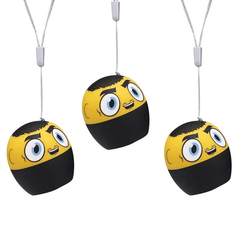 2021 Amazon best-selling Tws cute cartoon portable mini wireless speaker with lanyard.
2021 Amazon best-selling Tws cute cartoon portable mini wireless speaker with lanyard.