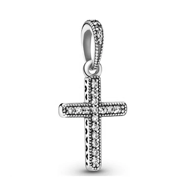 A classic 925 sterling silver cross pendant charm and 18 k gold plated cross pendant jewelry
A classic 925 sterling silver cross pendant charm and 18 k gold plated cross pendant jewelry