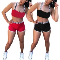 Hot Sale Sexy Women Swimsuit Two Piece Bra Short Pant Beach Bikini Plaid Printed Swimwear
Hot Sale Sexy Women Swimsuit Two Piece Bra Short Pant Beach Bikini Plaid Printed Swimwear