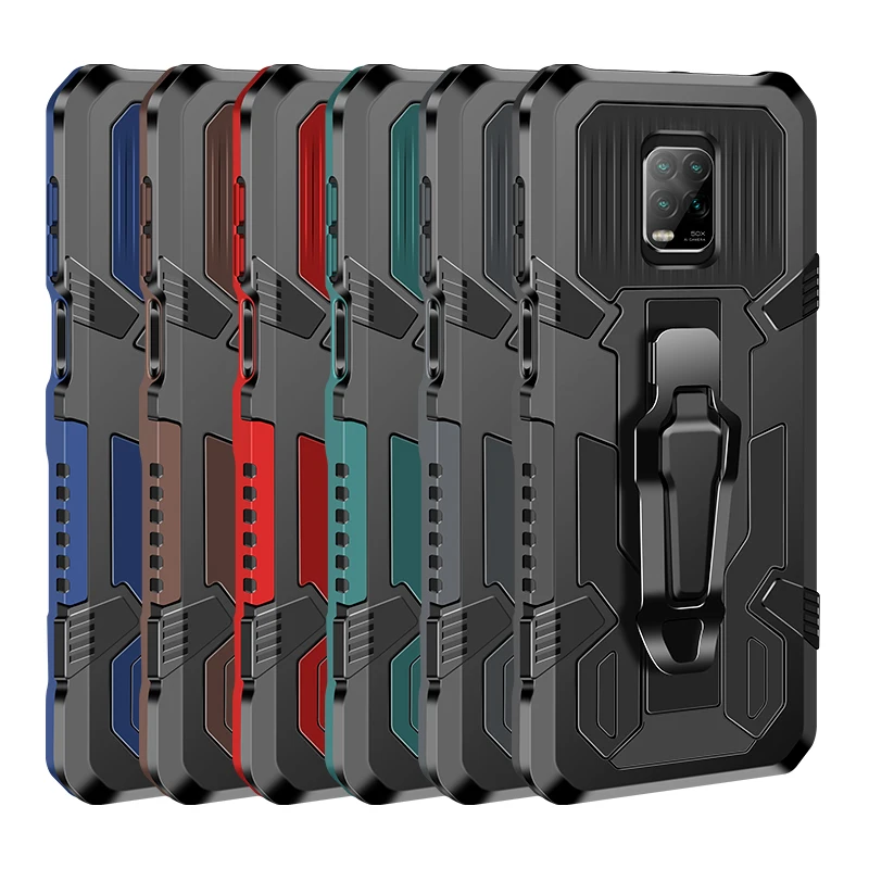 Belt Clip Anti Shockproof Back Mobile Phone Case For Redmi Note 9s Pro MAX Rugged Armor Stand Hard Cover For Xiaomi Poco M3 10T
Belt Clip Anti Shockproof Back Mobile Phone Case For Redmi Note 9s Pro MAX Rugged Armor Stand Hard Cover For Xiaomi Poco M3 10T