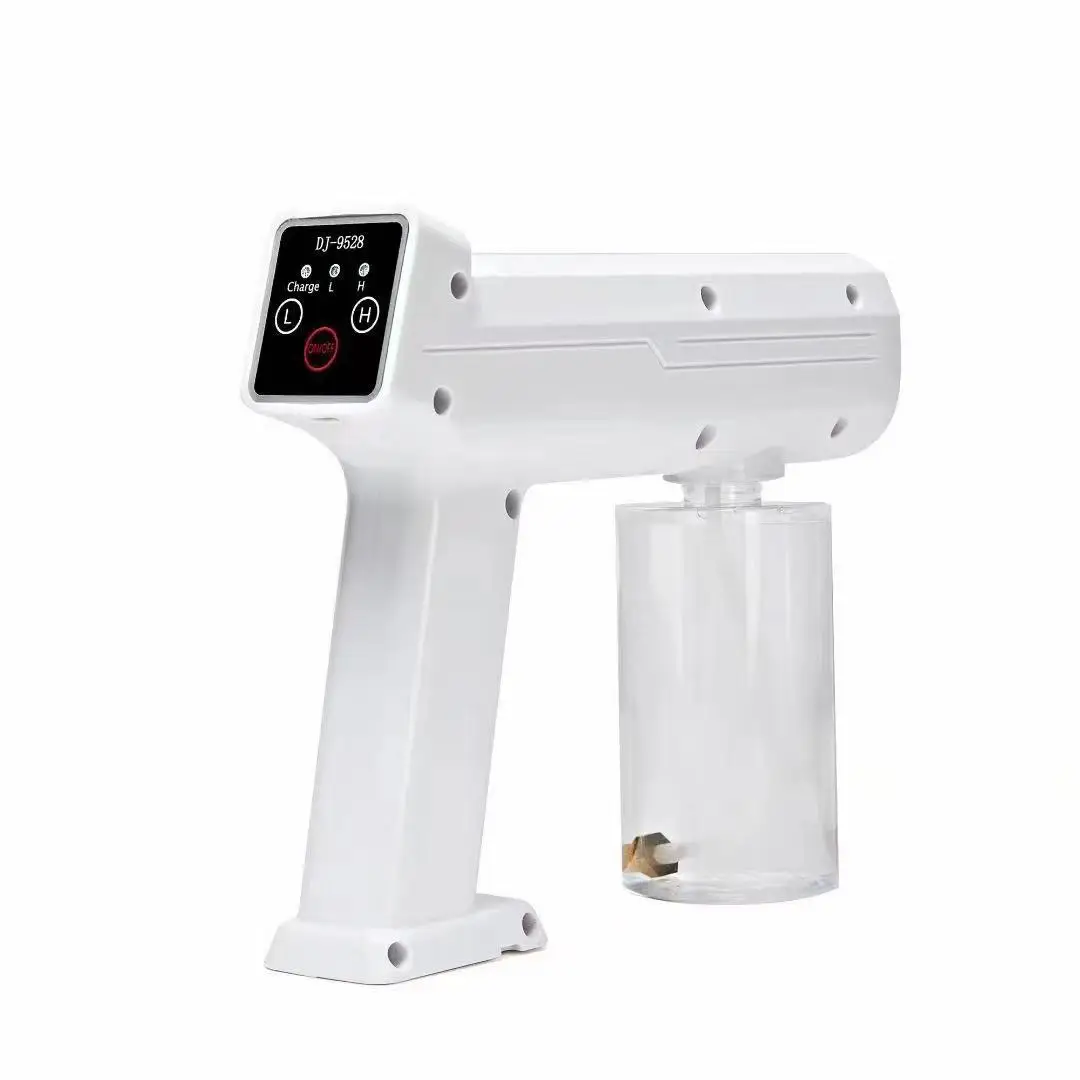 Electric Wireless Nano Blue Light Atomizer Disinfection Steam atomizer spray gun, White
Electric Wireless Nano Blue Light Atomizer Disinfection Steam atomizer spray gun, White