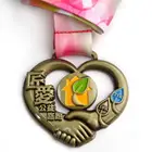 Zinc Alloy Track And Field Medals Of Triathlon Honor Sports Marathon Medal Display