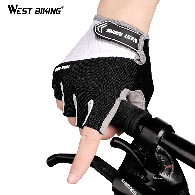 WEST BIKING Breathable Half Finger Cycling Gloves Anti Slip Pad Motorcycle MTB Road Bike Gloves Sports Bicycle Riding Gloves
WEST BIKING Breathable Half Finger Cycling Gloves Anti Slip Pad Motorcycle MTB Road Bike Gloves Sports Bicycle Riding Gloves