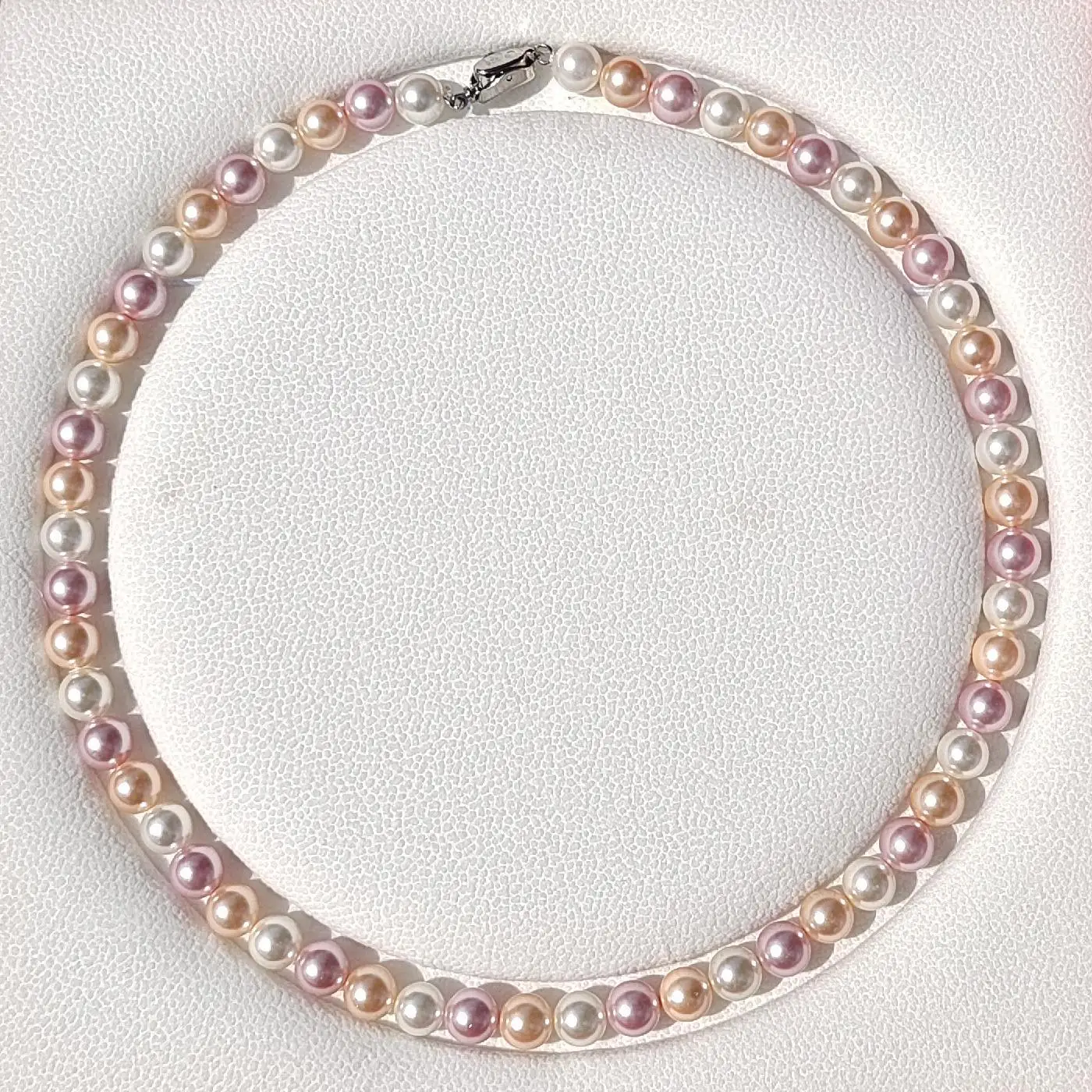 Wholesale 8/10mm Pearl Jewelry Necklace Colorful Natural Shell Pearl Beads Chain Necklace For Women Gifts
Wholesale 8/10mm Pearl Jewelry Necklace Colorful Natural Shell Pearl Beads Chain Necklace For Women Gifts