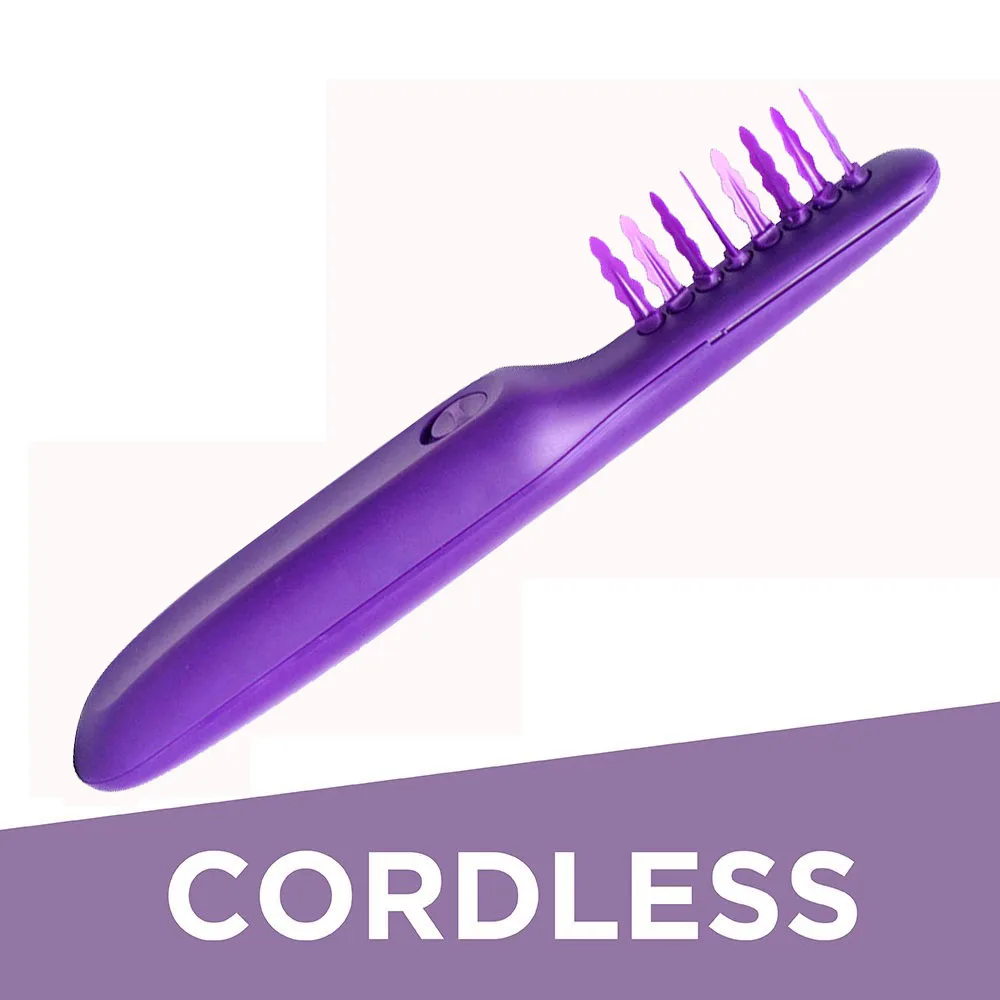 2020 New Electric Detangling Brush Hair Curly Detangle Brush comb Scalp Massage Comb Loosen Knots For curly hair