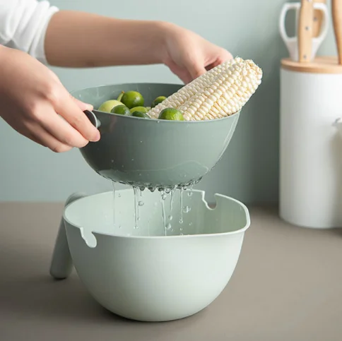 Organizer Kitchen Tools Bird Shape Drain Basket Double Layer Fruit Vegetable Rotating Drainer Washing Strainer Storage Holder
Organizer Kitchen Tools Bird Shape Drain Basket Double Layer Fruit Vegetable Rotating Drainer Washing Strainer Storage Holder