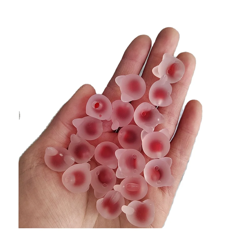 Frog Spawn Beads Slime 16mm Matte Transparent Acrylic Round Ball Beads Heart Shape for Earring Pendants Jewelry Accessories
Frog Spawn Beads Slime 16mm Matte Transparent Acrylic Round Ball Beads Heart Shape for Earring Pendants Jewelry Accessories