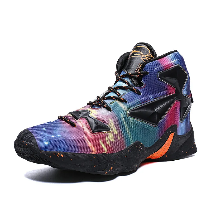 Explosive high-top basketball flying woven sports couple boots high-top wear-resistant actual combat basketball shoes, 3 colors
Explosive high-top basketball flying woven sports couple boots high-top wear-resistant actual combat basketball shoes, 3 colors