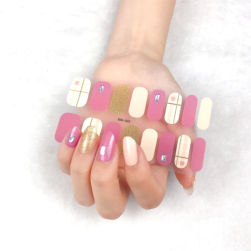 Wholesale Price Sticker Nail Korea Waterproof Nail Strips Real Nail Polish Wraps, Colorful
Wholesale Price Sticker Nail Korea Waterproof Nail Strips Real Nail Polish Wraps, Colorful