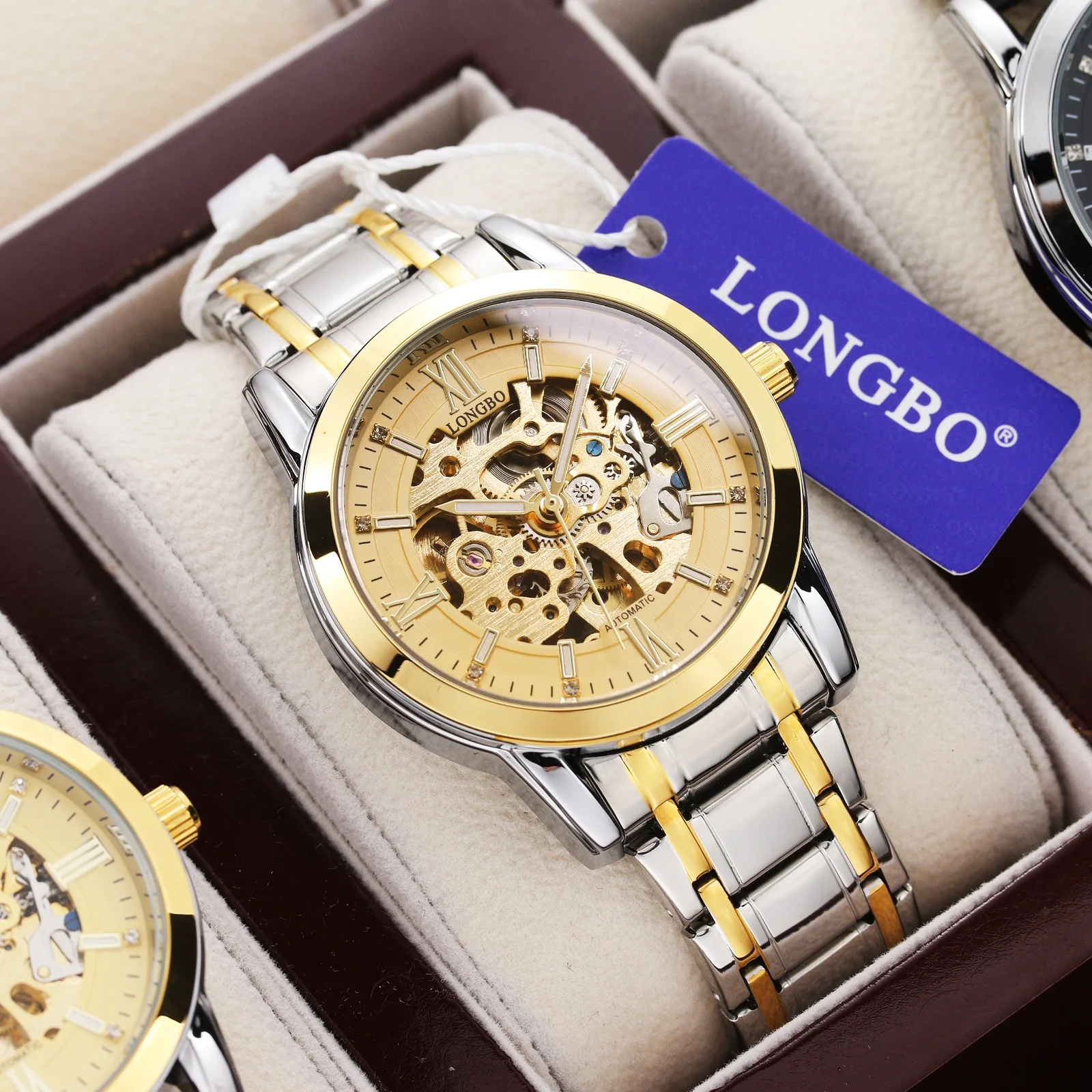 LONGBO 83209 men's watches automatic mechanical luxury brand men's watches water proof automatic mechanical watches, 1color
LONGBO 83209 men's watches automatic mechanical luxury brand men's watches water proof automatic mechanical watches, 1color