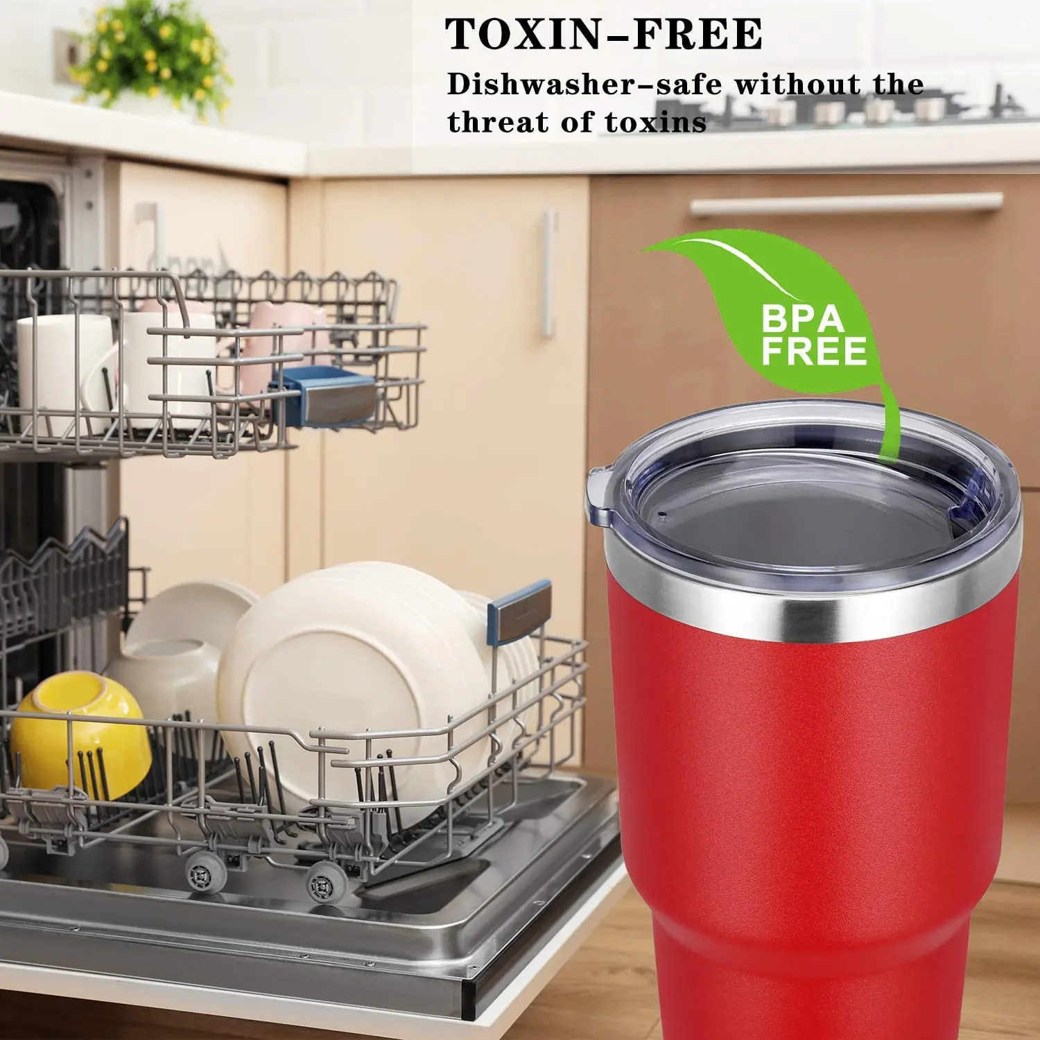 stainless steel coffee mug travel christmas gift set double wall