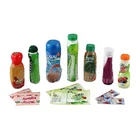 shrink wrap label for plastic bottle
