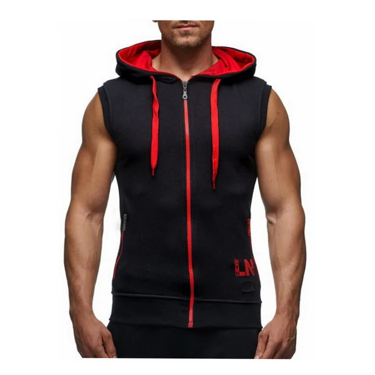 Men Athletic Clothing Manufacturer Wholesale Custom Sleeveless Pullover Sports Men Fitness Hoodies
Men Athletic Clothing Manufacturer Wholesale Custom Sleeveless Pullover Sports Men Fitness Hoodies