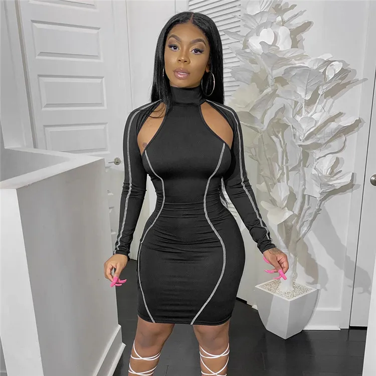 Casual Solid hollow carved design skirt Long Sleeve Patchwork Skinny one piece jumpsuit, Customized color
Casual Solid hollow carved design skirt Long Sleeve Patchwork Skinny one piece jumpsuit, Customized color