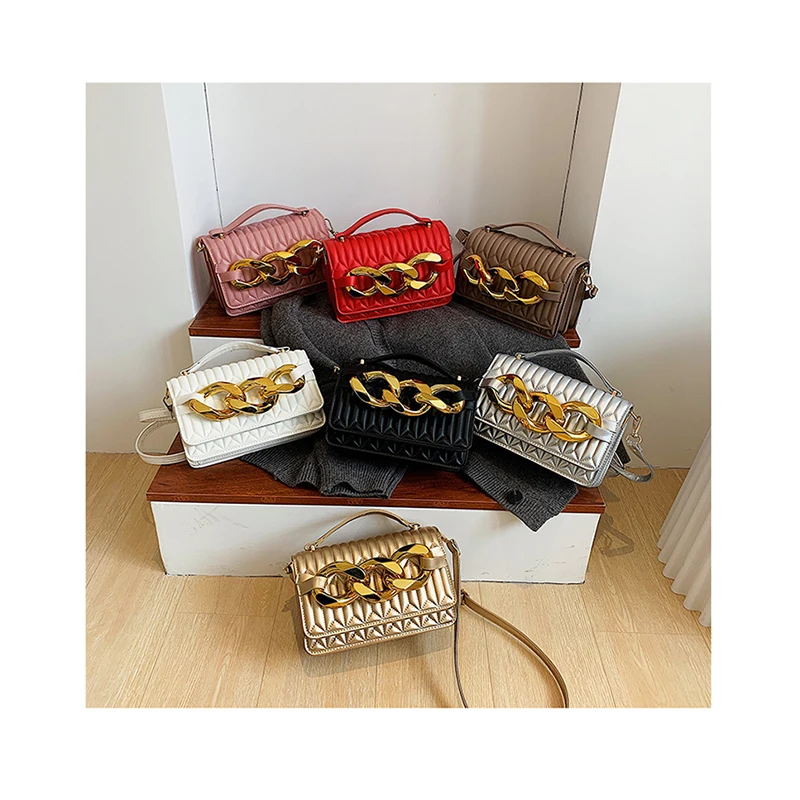 Gold Thick Chain Party Clutch for Women Fashion Pleated Purse and Handbags Female Luxury Crossbody Shoulder Bag Chic Evening Bag
Gold Thick Chain Party Clutch for Women Fashion Pleated Purse and Handbags Female Luxury Crossbody Shoulder Bag Chic Evening Bag