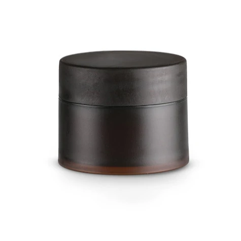 Logo customization mini cream empty brown color round 3ml pp plastic jar with brown color screw cap
Logo customization mini cream empty brown color round 3ml pp plastic jar with brown color screw cap