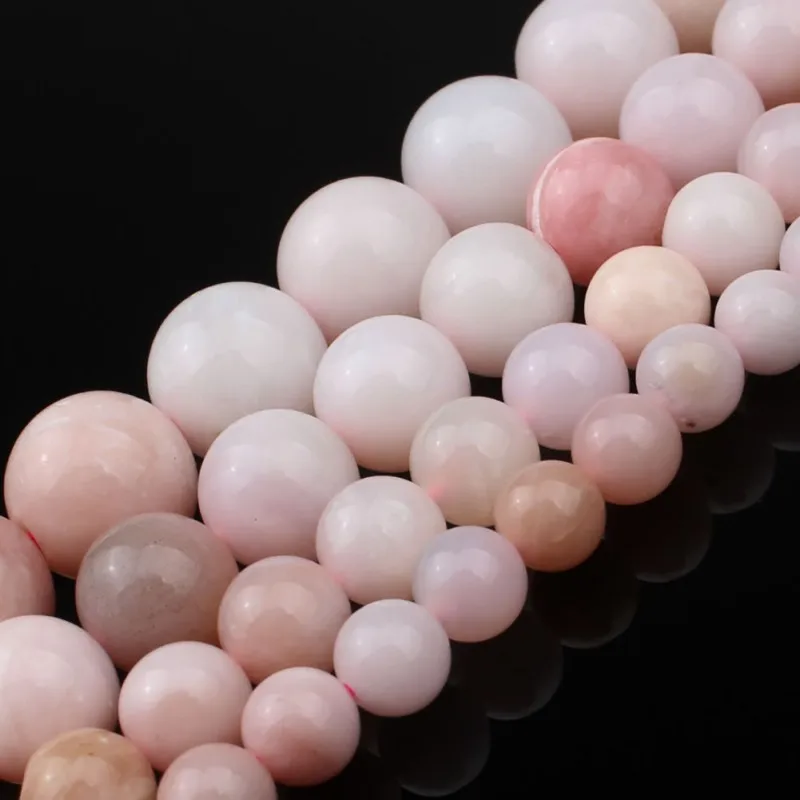6/8/10/12mm Natural Stone Pink Opal Round Loose Beads for Diy Charm Bracelet Necklace 7.5''
6/8/10/12mm Natural Stone Pink Opal Round Loose Beads for Diy Charm Bracelet Necklace 7.5''