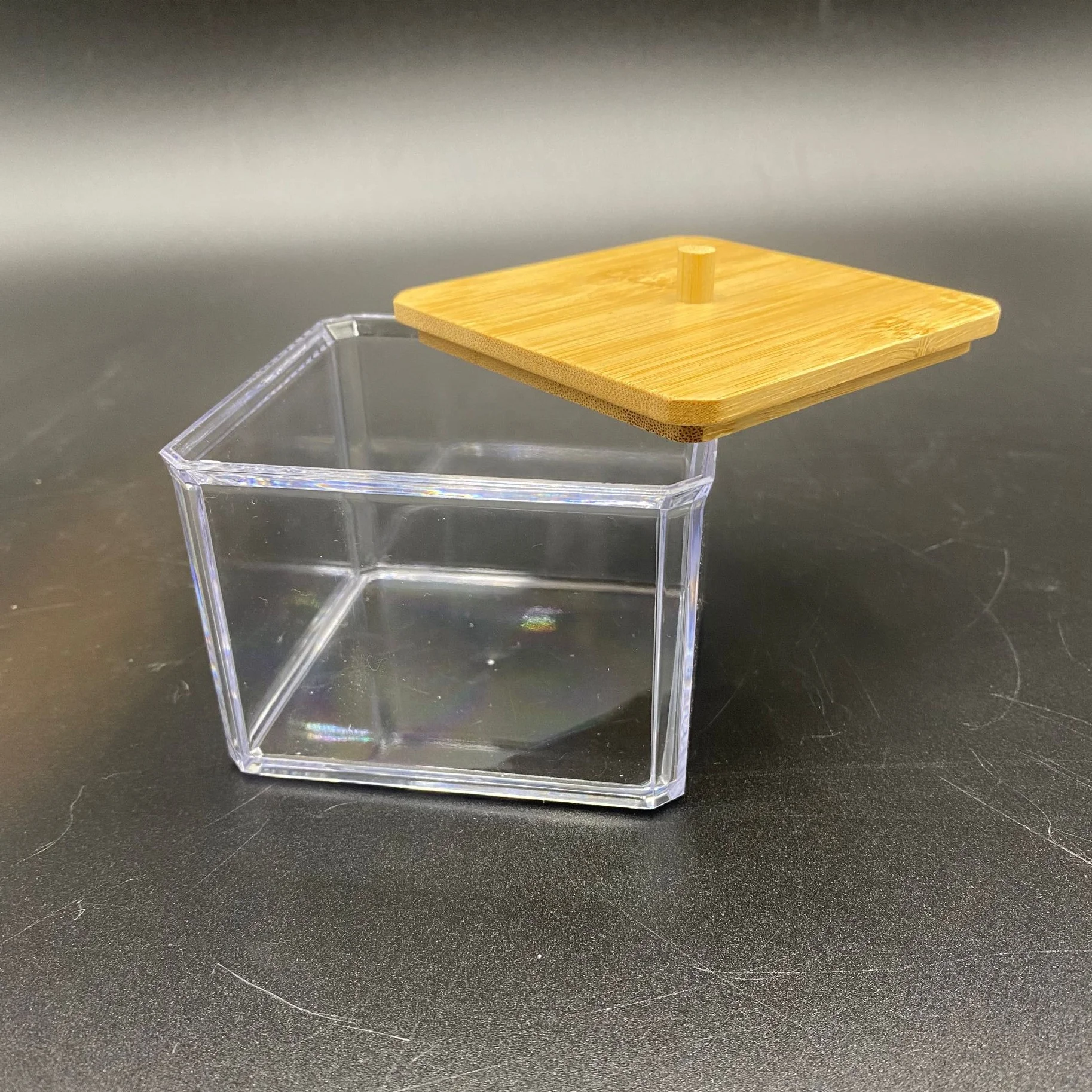 Dispenser holder apothecary jars bathroon canister transparent clear plastic container for makeup sponges swab cotton ball
Dispenser holder apothecary jars bathroon canister transparent clear plastic container for makeup sponges swab cotton ball