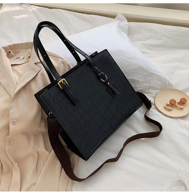 Crocodile pattern lady fashion women shoulder handbags shoulder bag big size for ladies tote handbags, Accept customizable color
Crocodile pattern lady fashion women shoulder handbags shoulder bag big size for ladies tote handbags, Accept customizable color