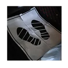 Modern simplicity design printed eco friendly plastic car floor mat