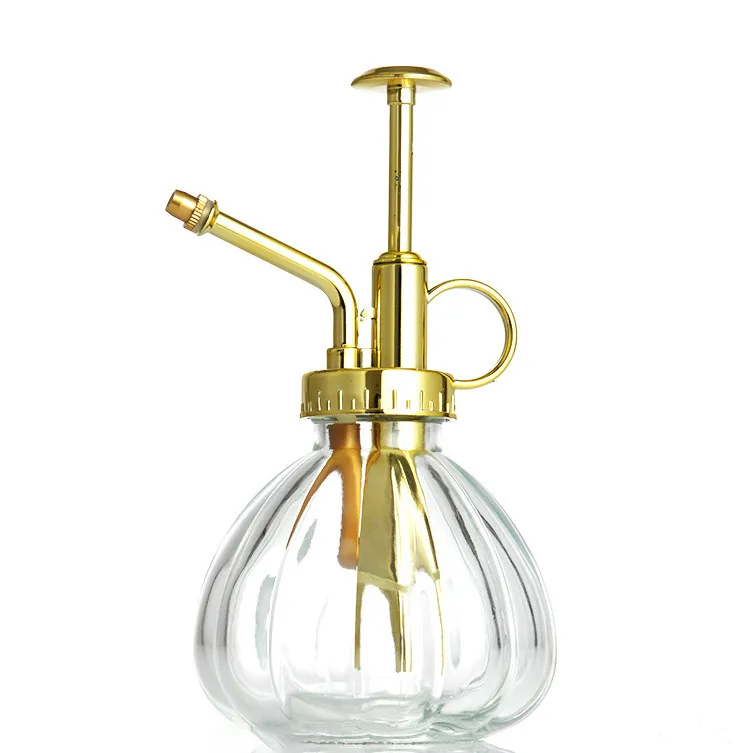 Glass Watering Can Vintage Style Spritzer with Golden Top Pump One Hand Watering Jug Glass Spray Bottle Plant Mister
Glass Watering Can Vintage Style Spritzer with Golden Top Pump One Hand Watering Jug Glass Spray Bottle Plant Mister
