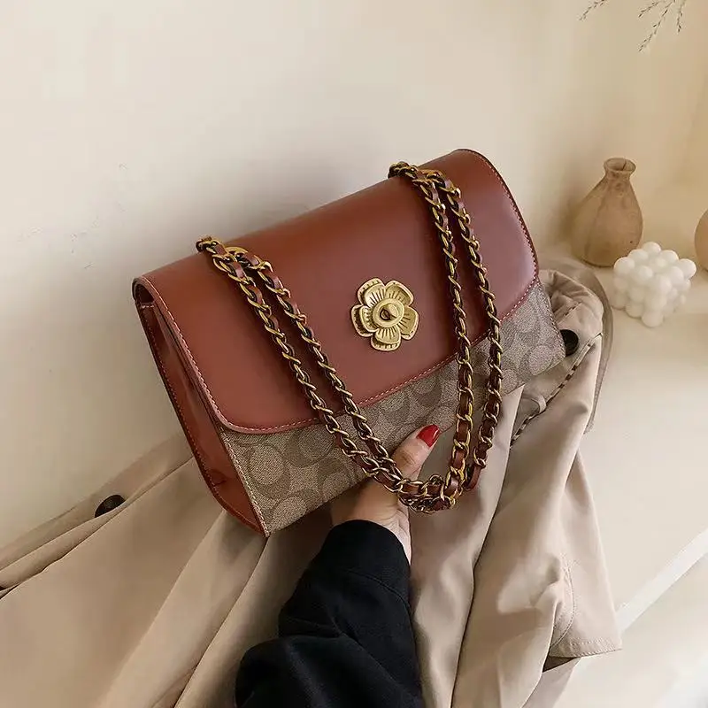 Designer Shoulder Bag For Women Brand Crossbody Bag Handbags With Chain Strap For Girls Ladies Leather Tote Purse, Red, blue, khaki, brown, black
Designer Shoulder Bag For Women Brand Crossbody Bag Handbags With Chain Strap For Girls Ladies Leather Tote Purse, Red, blue, khaki, brown, black