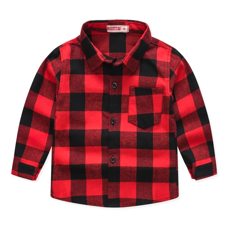 Classic Plaid Autumn Winter Boys Long Sleeve Lapel Shirts Baby Boys Casual Shirt with Pocket, As picture show
Classic Plaid Autumn Winter Boys Long Sleeve Lapel Shirts Baby Boys Casual Shirt with Pocket, As picture show