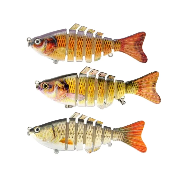 Lure manufacturer cheaper price lure 7 segment swim bait hard bait 4inch sunfish hot sale fishing lure
Lure manufacturer cheaper price lure 7 segment swim bait hard bait 4inch sunfish hot sale fishing lure